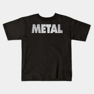 Diamond Plate METAL Kids T-Shirt